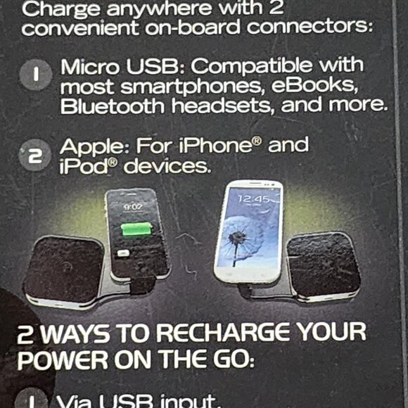 Duracell PowerMat Power on the Go Rechargeable Lithium Ion Capacity w/USB Cable - Picture 8 of 16